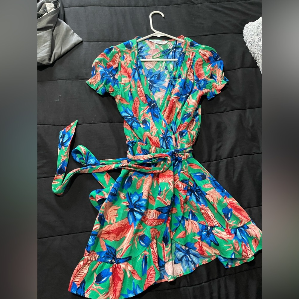 Zara Floral Dress, Size Small